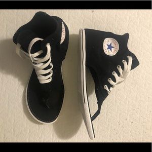 converse thong sandals hi top